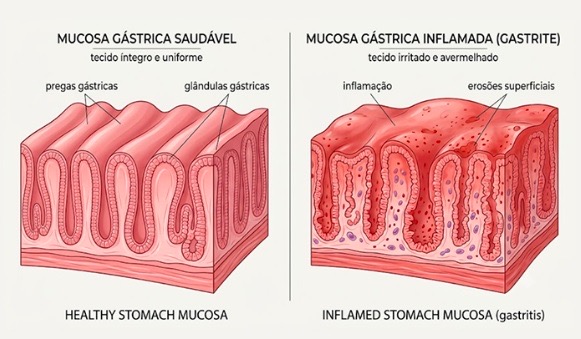Gastrite: entenda a inflamação no estômago e saiba como cuidar da sua saúde