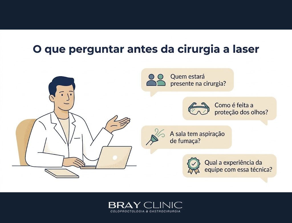 Cirurgia a laser é segura? O que acontece nos bastidores para a resposta ser sim
